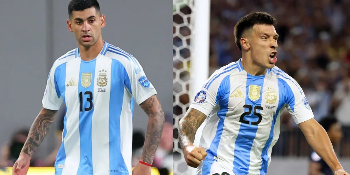 Cristian Romero y Lisandro Martínez.