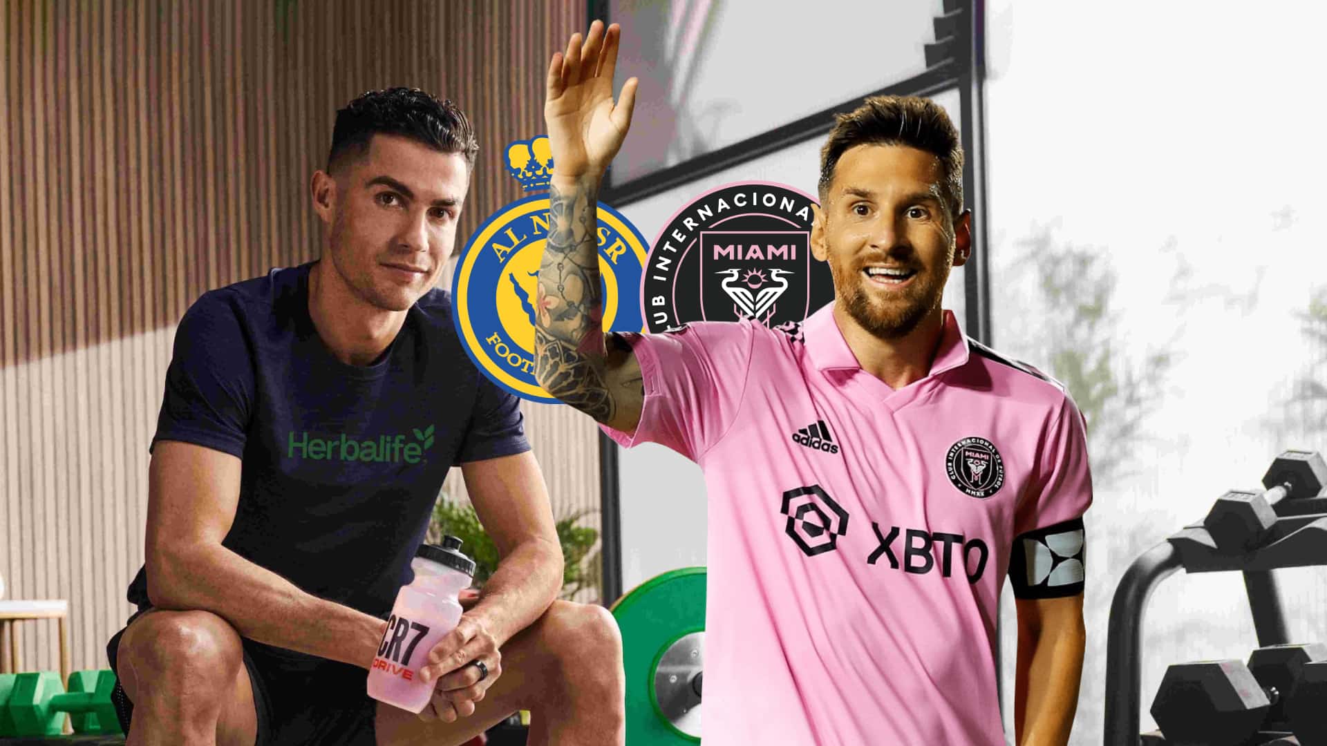 Cristiano entrena duro de cara al duelo contra Messi