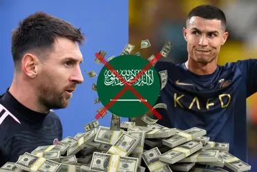 ¿Le teme a Messi? Los millones que perdería Arabia por culpa de Cristiano