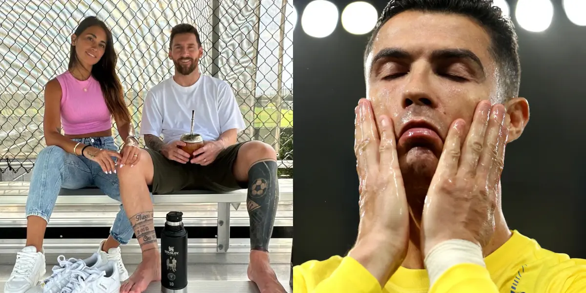 Cristiano preocupó a sus fans por el estado de sus pies