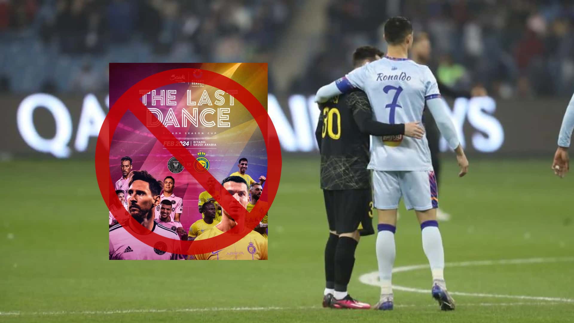Cristiano Ronaldo no se enfrentará a Messi