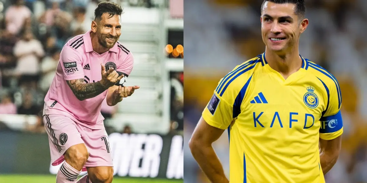 Cristiano Ronaldo y Lionel Messi