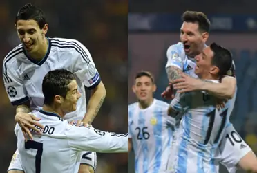 Cristiano Ronaldo y Lionel Messi son dos de los mejores futbolistas de todos los tiempos y pocos jugadores argentinos han tenido el privilegio de compartir plantel con ambos, uno de ellos fue Ángel Di María, que fue campeón con los dos ¿Qué otros argentinos estuvieron con estas estrellas? Enterate de toda la información acá.