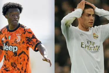 Cuadrado es gran figura en la Juventus y lo destaca el propio Andrea Pirlo, mientras que James no le pudo ganar la partida Zidane y tuvo que ser crack en el modesto Everton