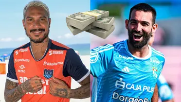 ¿Cuál es el salario de Cauteruccio en Cristal?