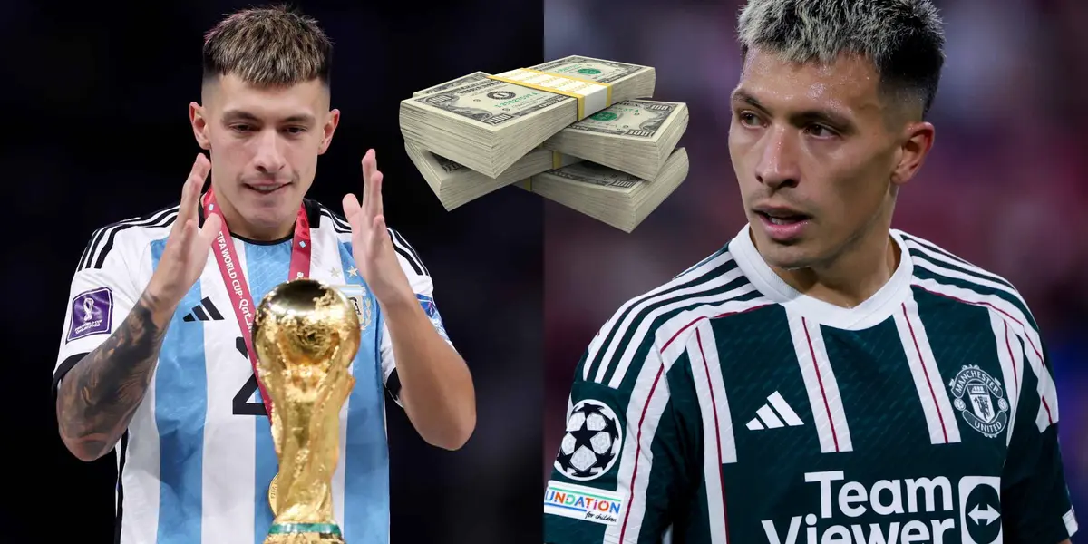 ¿Cuál es el valor actual de Lisandro Martínez?