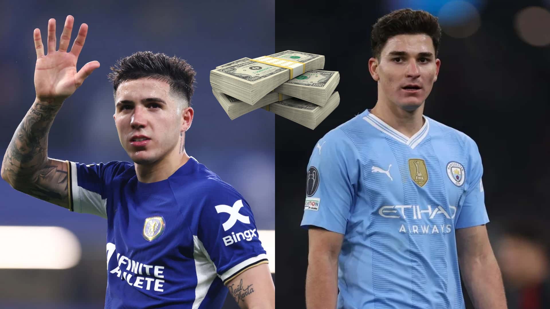 ¿Cuál es el valor de Julián Álvarez en Manchester City?