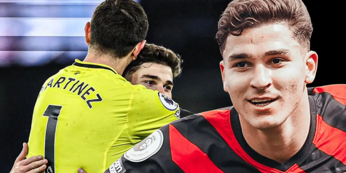 ¿Cuánto cobra Julián Álvaerz en comparación al Dibu Martínez?