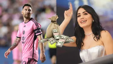 Mientras Messi gana 54 millones en Miami, lo que cobra Lali Espósito por show