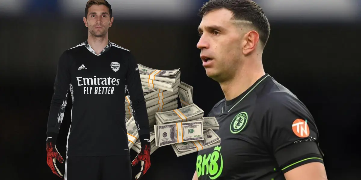 ¿Cuánto cuesta ahora Dibu Martínez?