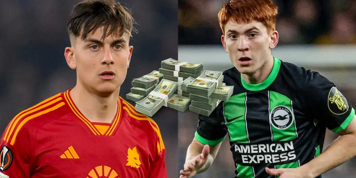 ¿Cuánto cuesta Valentín Barco en comparación a Dybala?
