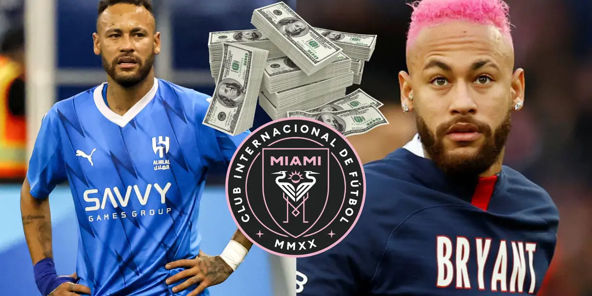 ¿Cuánto ganaría Neymar en Inter Miami?