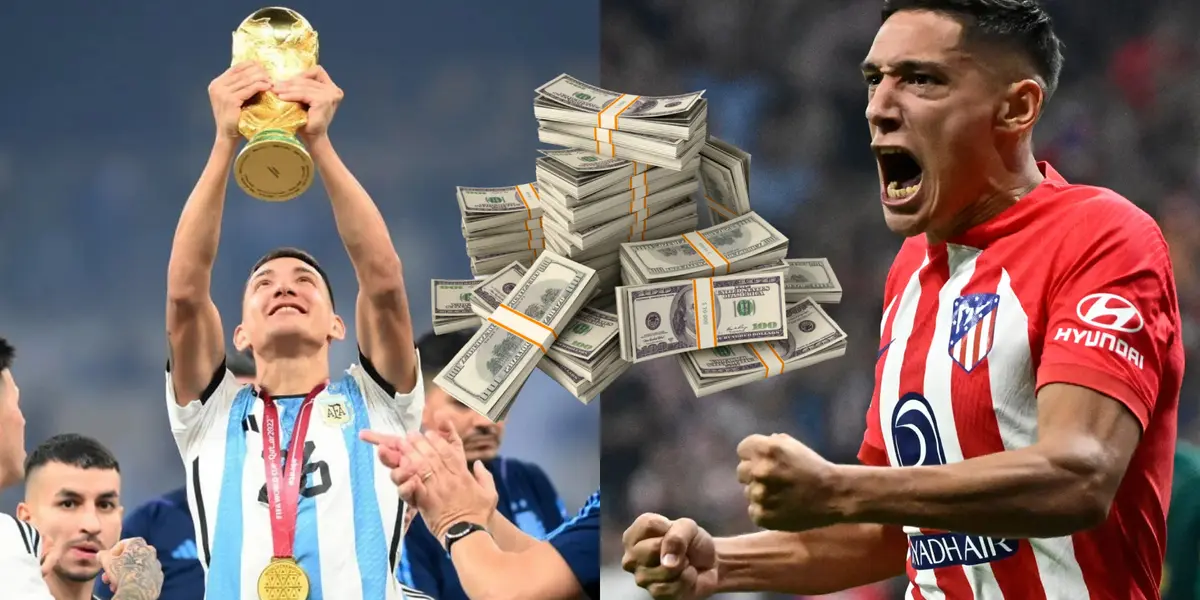 ¿Cuánto vale Nahuel Molina actualmente?