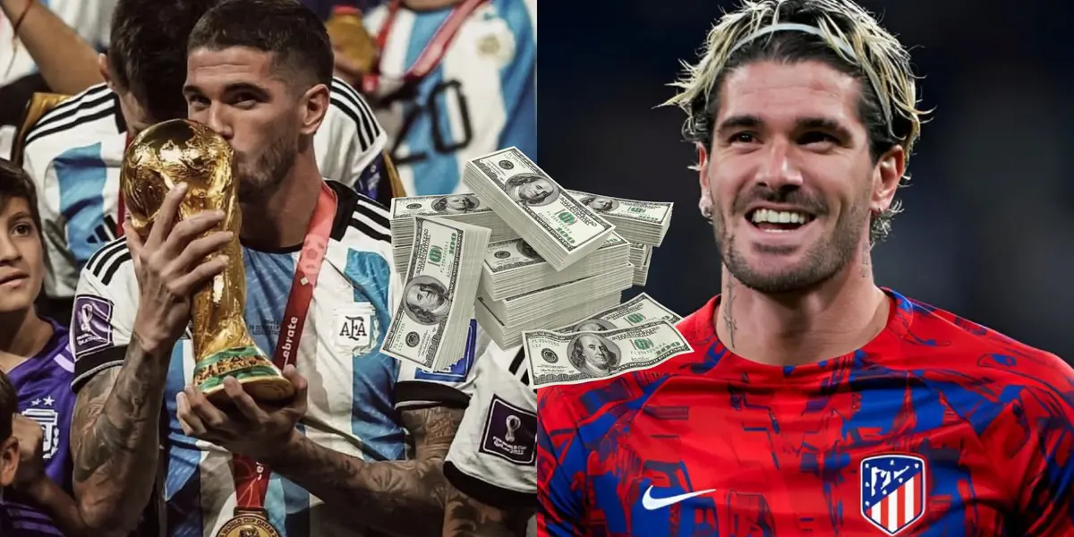 ¿Cuánto vale Rodrigo De Paul en la actualidad?