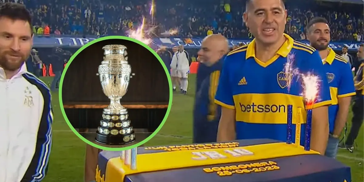 Cumpleaños de Boca y la Copa América.