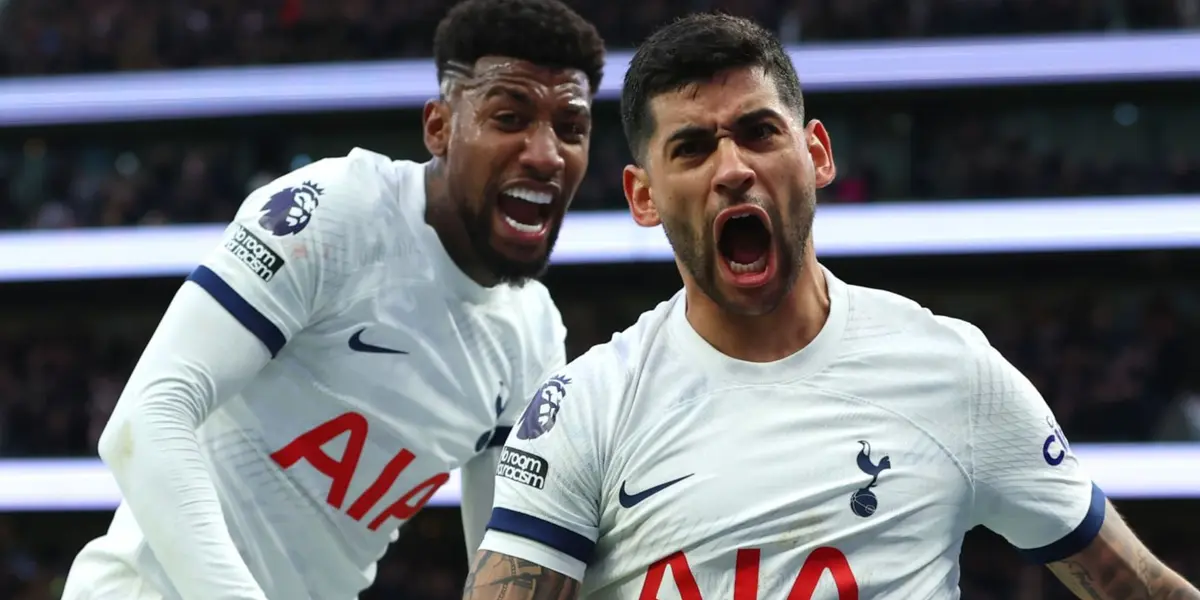 Cuti Romero convirtió en la victoria del Tottenham