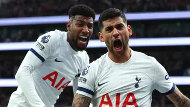Cuti Romero convirtió en la victoria del Tottenham