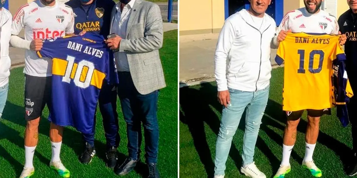 Dani Alves por fin habló sobre una supuesta llegada al Club Atlético Boca Juniors.