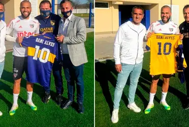 Dani Alves por fin habló sobre una supuesta llegada al Club Atlético Boca Juniors.