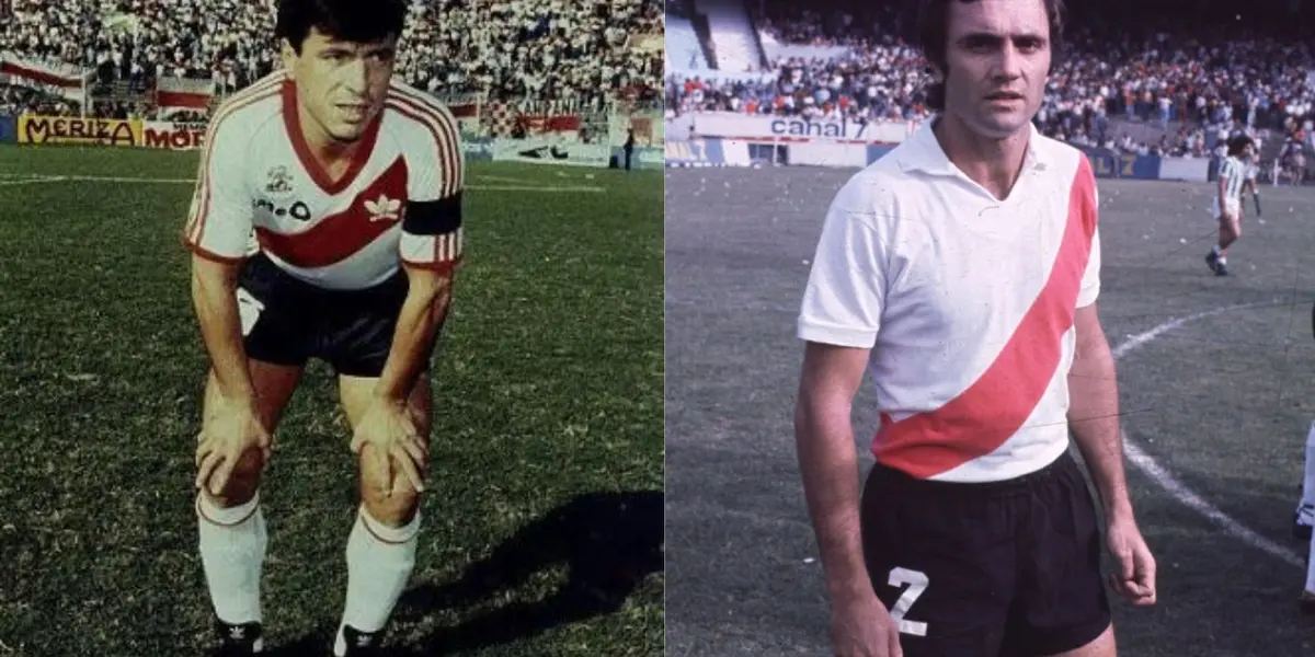 Daniel Passarella y Roberto Perfumo.