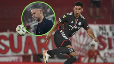 Daniel Zabala junto a Demichelis.