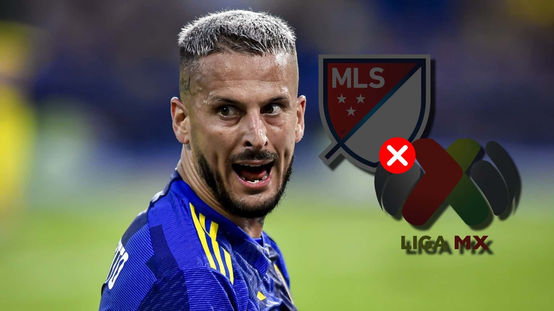 Darío Benedetto durante un partido de Boca
