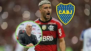 Tras la frase del presidente de Flamengo, lo que debe pagar Boca por De Arrascaeta