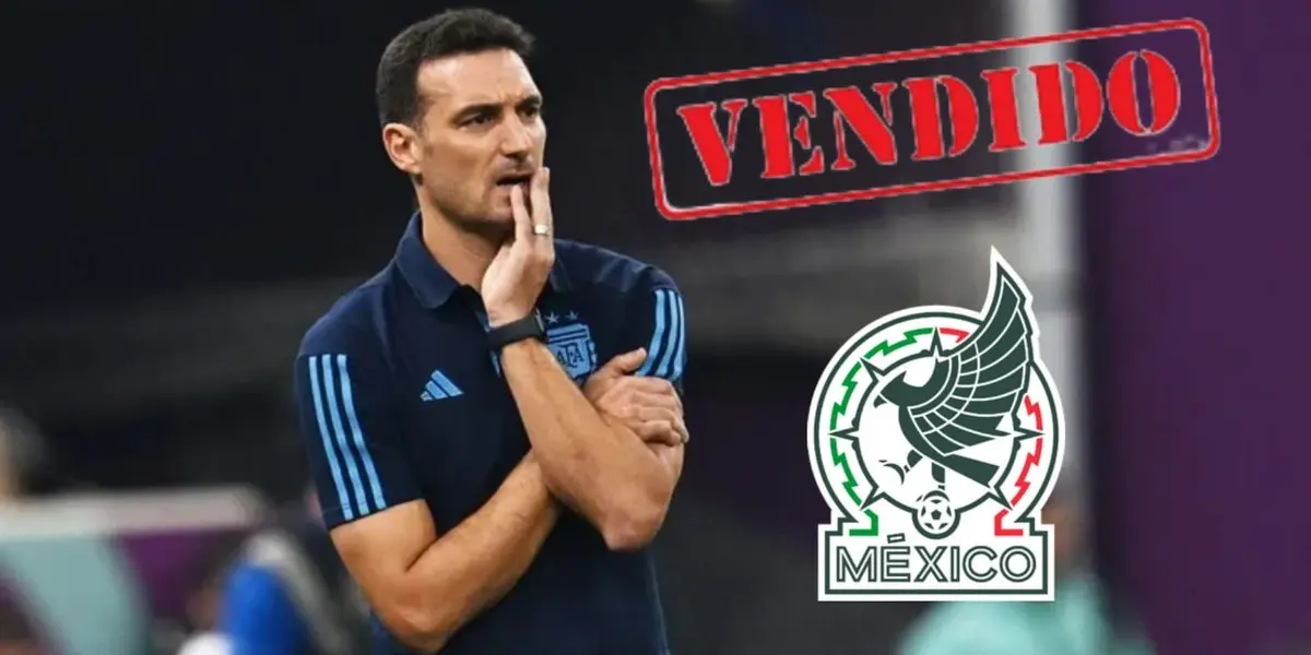Sin el campeón no existen, el argentino que traiciona a Scaloni y vende a México