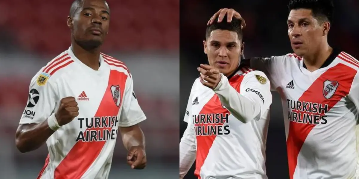 De La Cruz, Juanfer y Enzo Pérez
