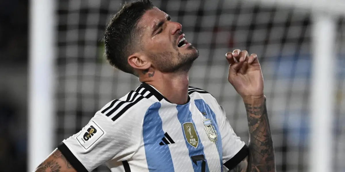 ¿De Paul pierde su lugar en la Selección Argentina?