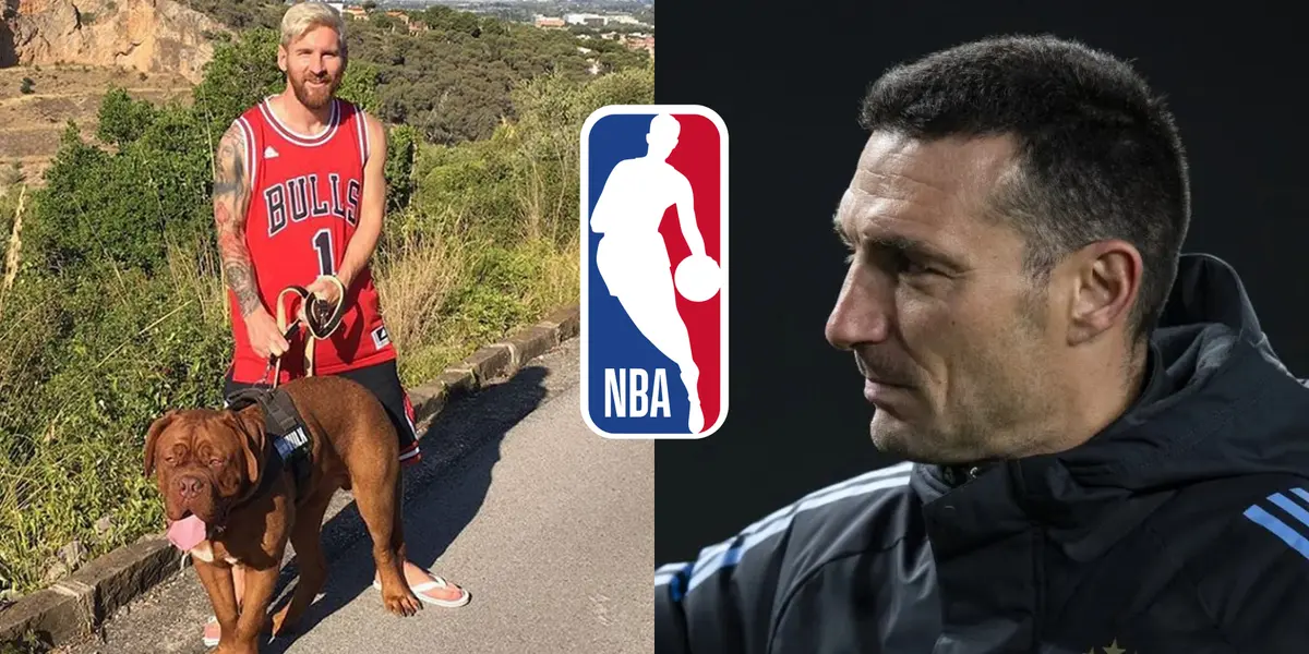 ¿De qué equipo de la NBA es Scaloni?