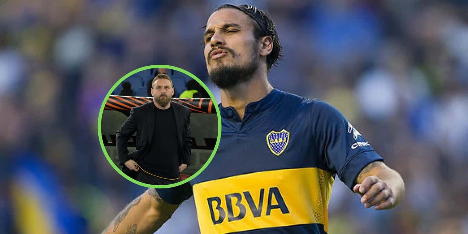 De Rossi y Osvaldo.