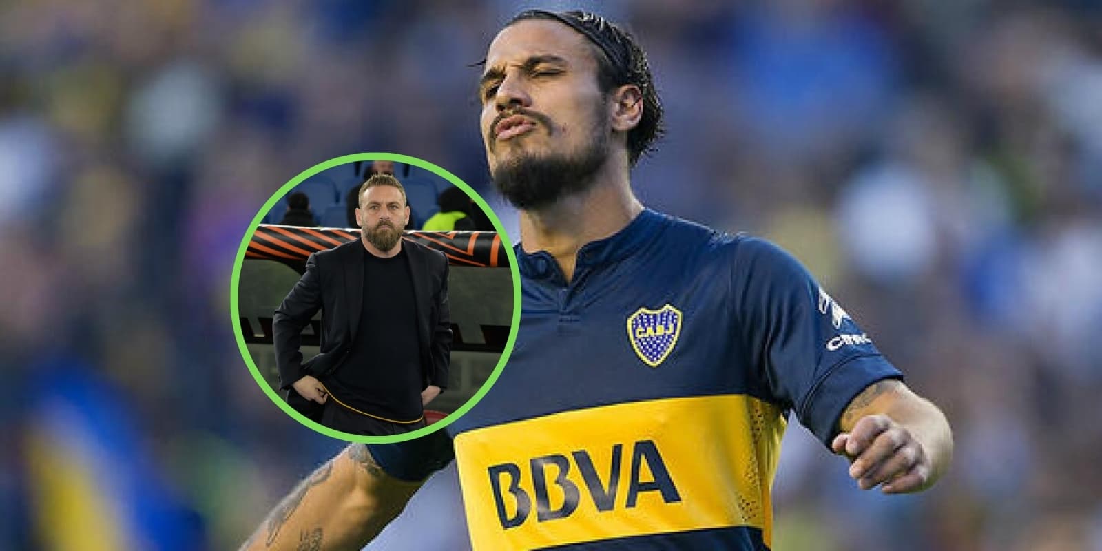 De Rossi y Osvaldo.