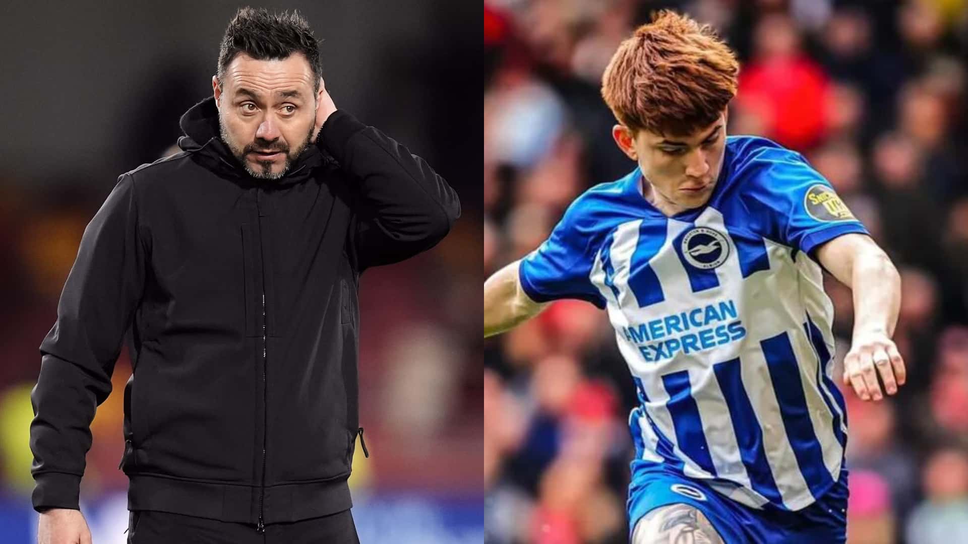 De Zerbi borró a Barco en Brighton