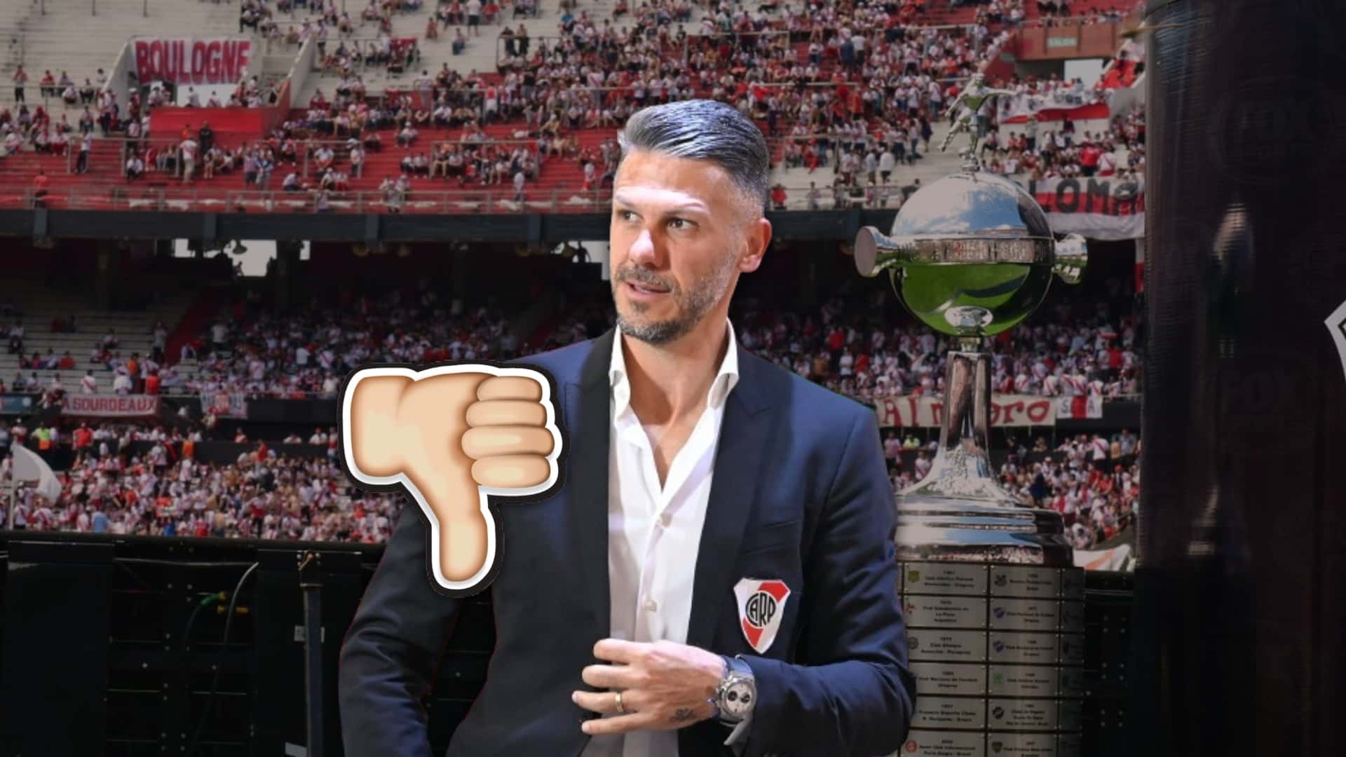Demichelis lo borró de River, ahora lo buscan de Rosario Central para la Copa Libertadores.