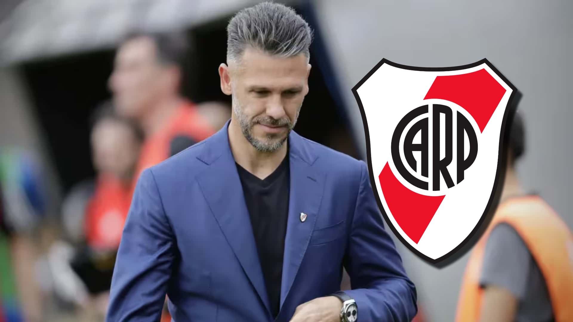 Demichelis toma su saco ante Riestra.