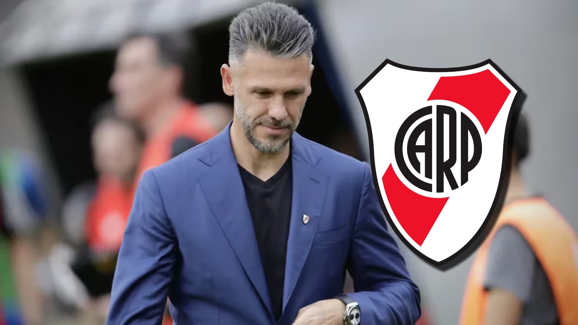 Demichelis toma su saco ante Riestra.