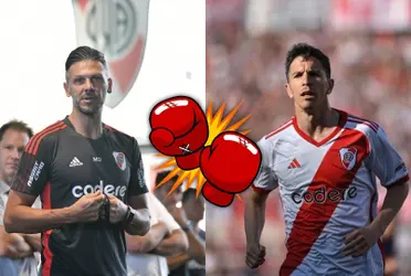 Demichelis vs NAcho Fernández.