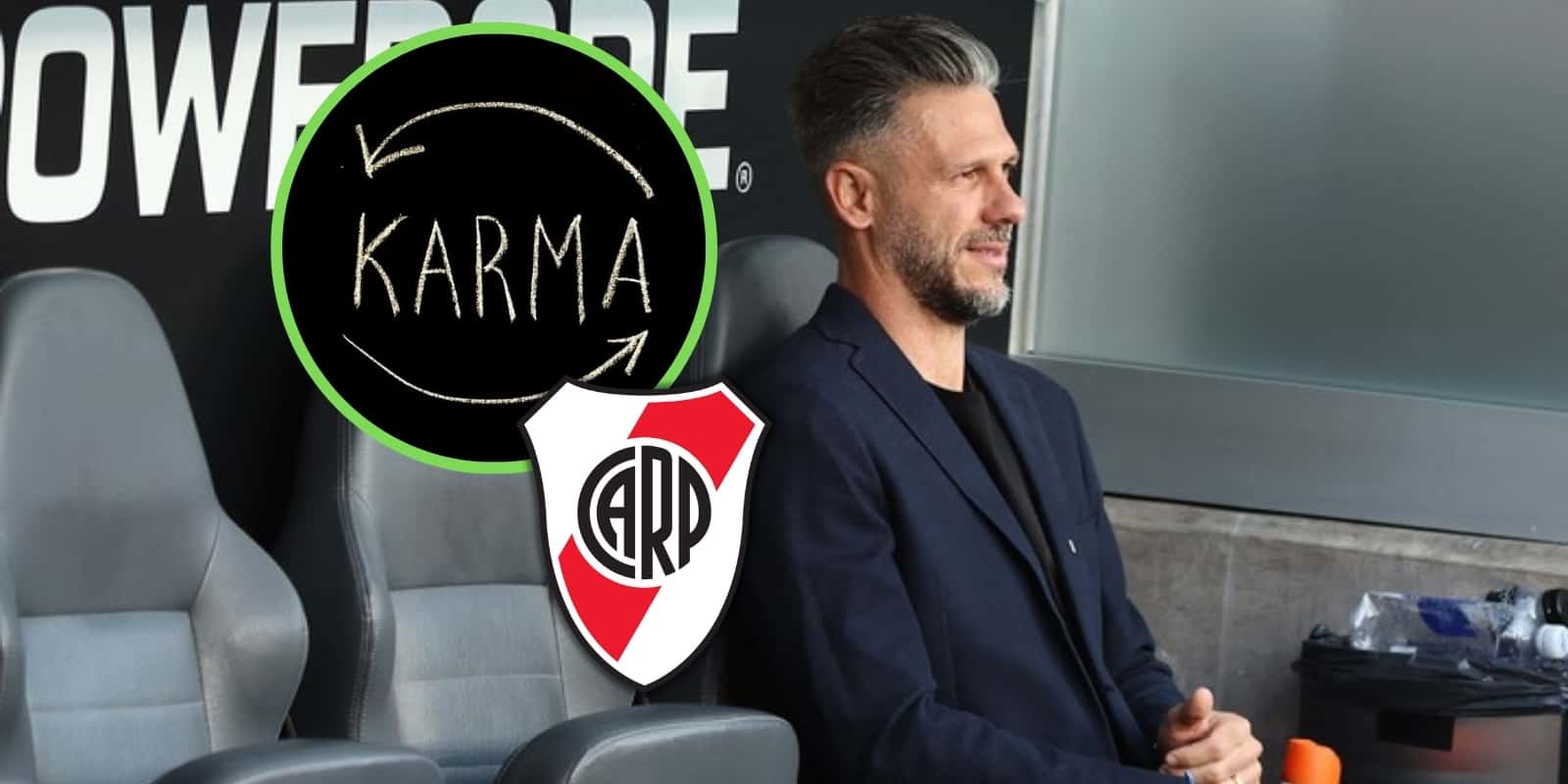 Demichelis y el símbolo del karma.