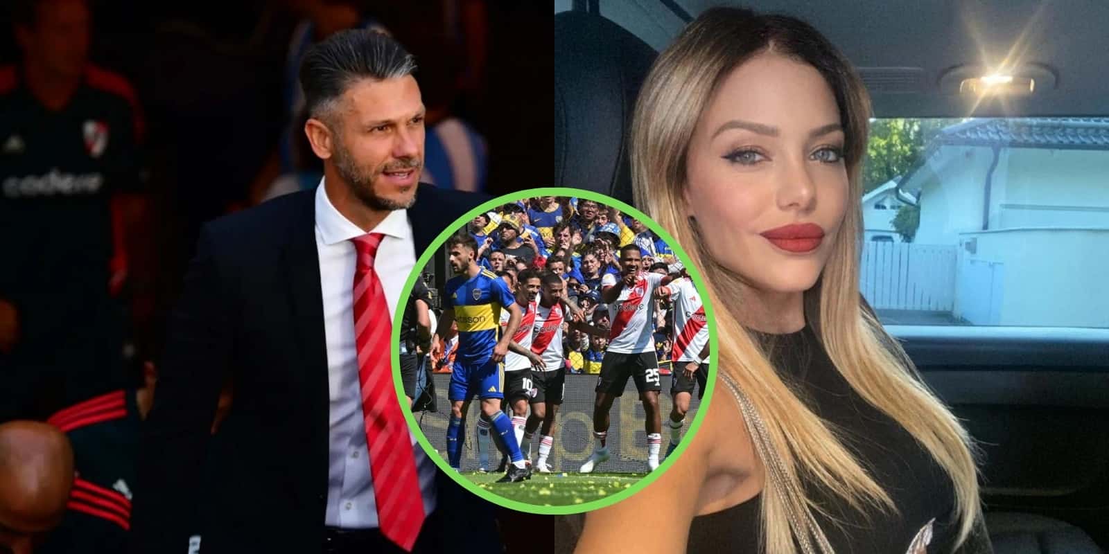 Demichelis y Evangelina Anderson.