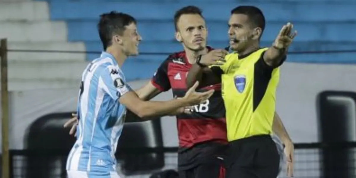 Descubrí cuál sería la tenebrosa razón por la que el VAR habría perjudicado a Racing Club en el partido contra Flamengo.