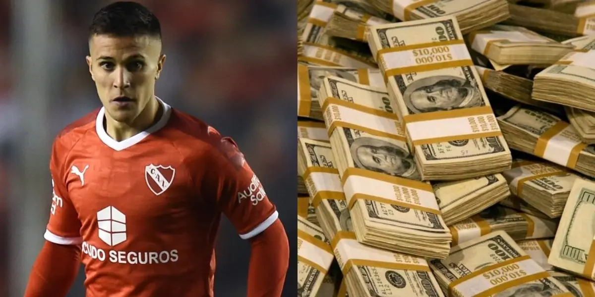 Desde el Xeneize presentaron una oferta formal por Fabricio Bustos, pero Independiente exigió una millonada.