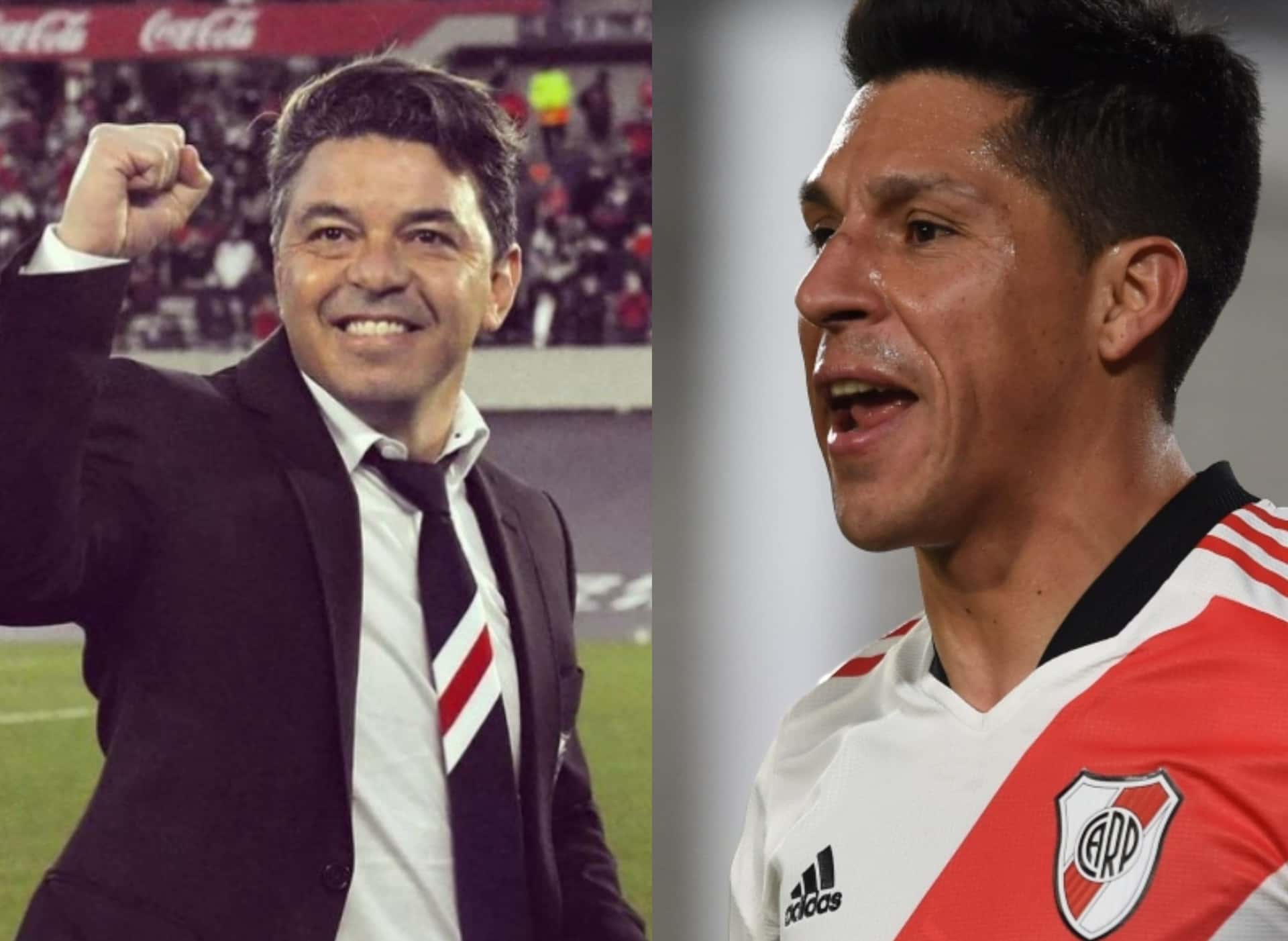Después del encuentro en el que el Millonario venció a San Lorenzo, el entrenador y el mediocampista hicieron algo que sorprendió a todos.