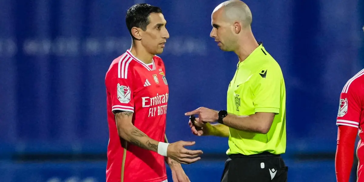 Di María se quejó de los árbitros en Portugal