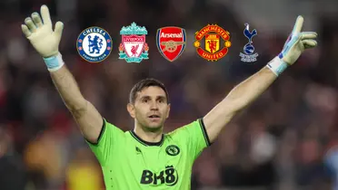Dibu Martínez es pretendido por 3 grandes de la Premier League