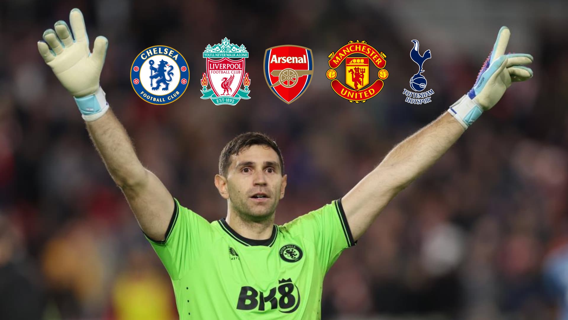 Dibu Martínez es pretendido por 3 grandes de la Premier League