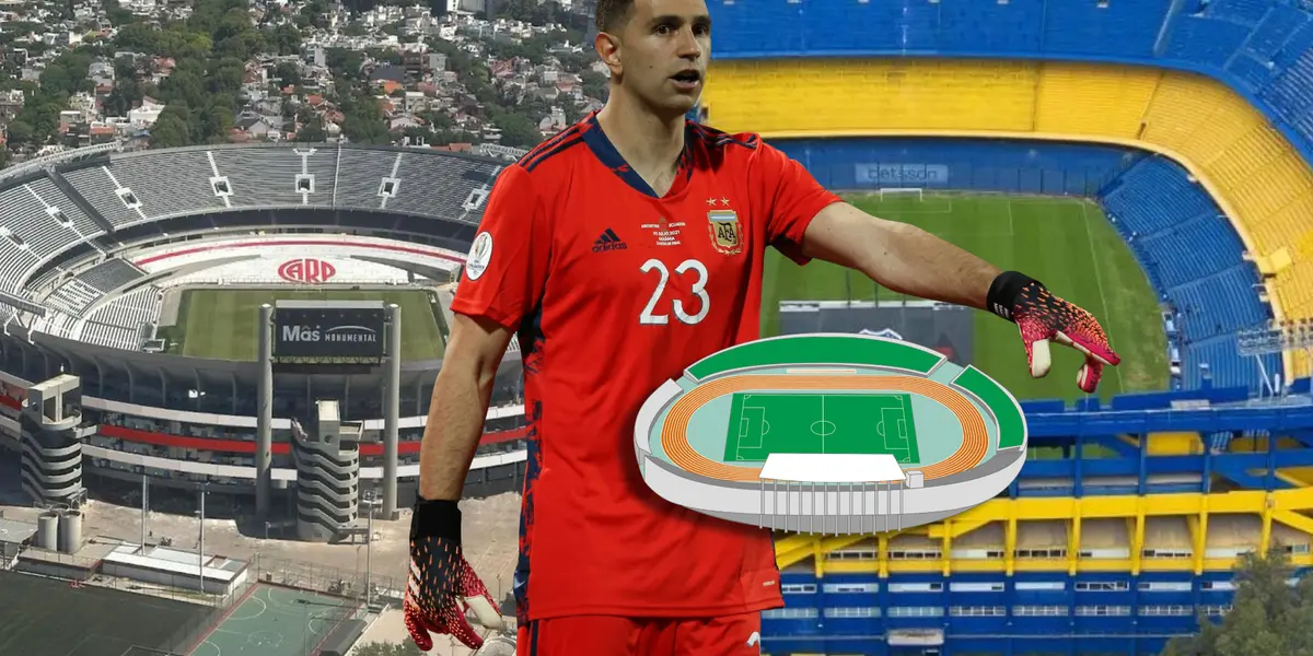 Dibu Martínez hizo una llamativa propuesta sobre el estadio de la Selección Argentina