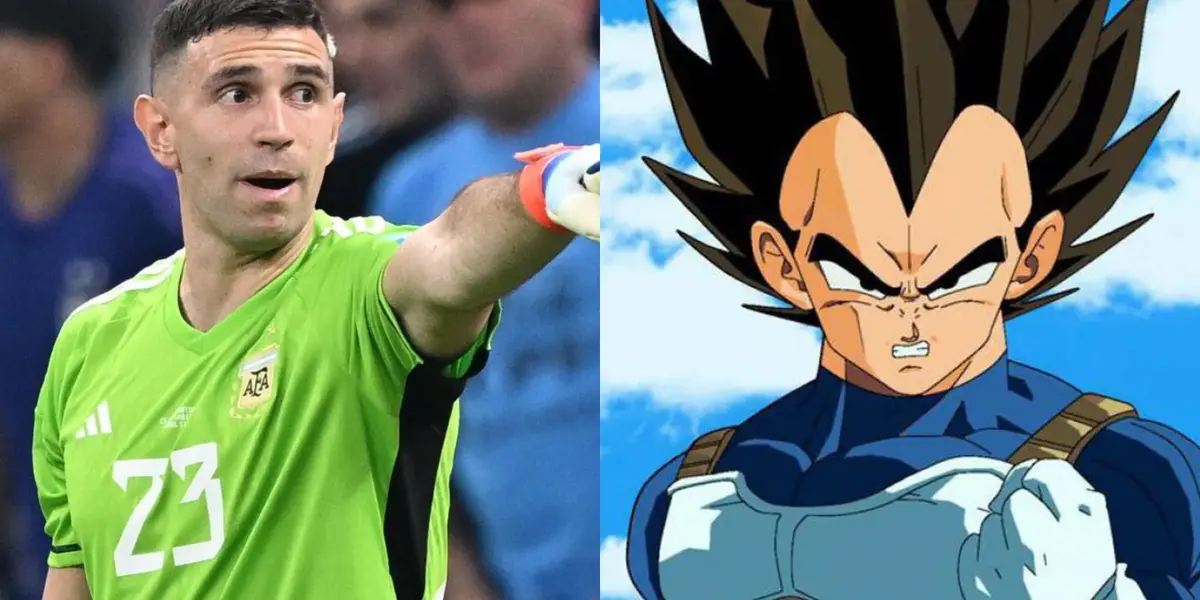 Dibu Martínez se comparó con Vegeta