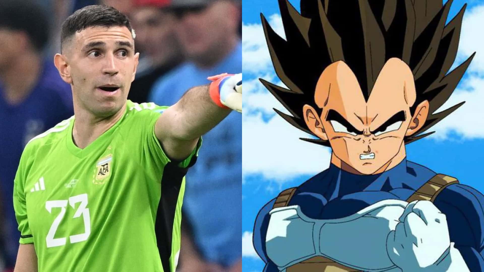 Dibu Martínez se comparó con Vegeta