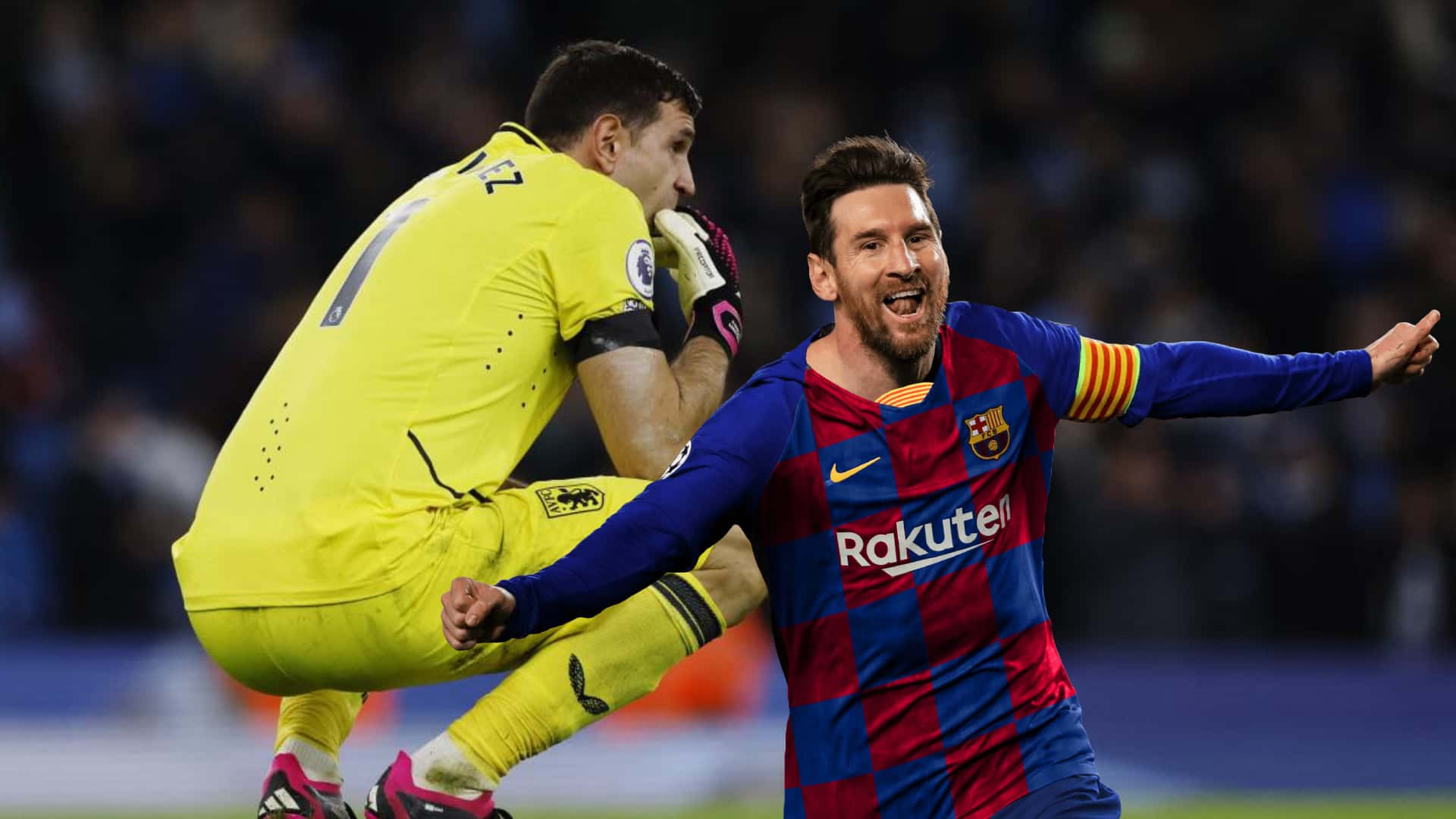 Dibu Martínez sufrió un gol 'a lo Messi'